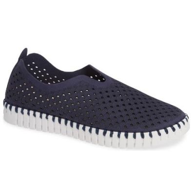 Ilse Jacobson Navy Tulip Womens Comfort Casual Shoes TULIP139