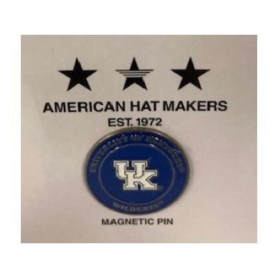 American Hat Makers Univ of Kentucky Hat Pin Magnet U OF KENT PIN