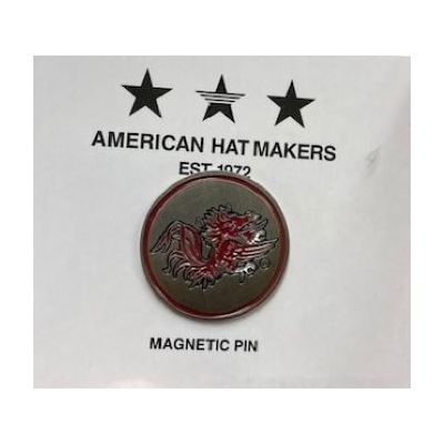 American Hatmakers Univ of South Carolina Hat Pin Magnet U OF S.CAR PIN