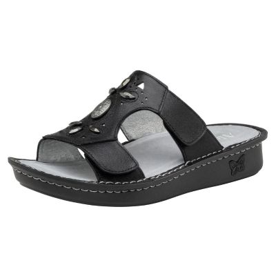 Alegria Black Vanna Womens Comfort Sandals VNN-601